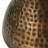 Beardall Metal Handmade Hammered Hourglass Side End Accent Table-364578109