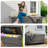 YITA 200 Gallon Outdoor Wicker Deck Box-82588463