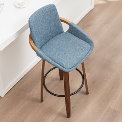Swivel Upholstered Counter Stool