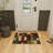 Ottohome Non-Slip Boxes Area Rug For Living Room, Hallway, Entryway Rug-1592977558