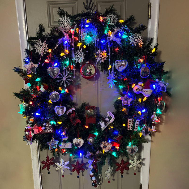 Wreath, 48" H x 48" W x 6" D