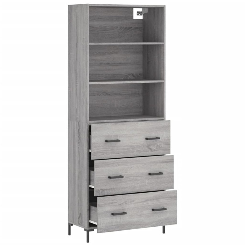Sheyenne 69.5cm Sideboard, Grey Sonoma