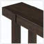 Table d'entrée rustique en bois à tiroirs cachés-1500489445