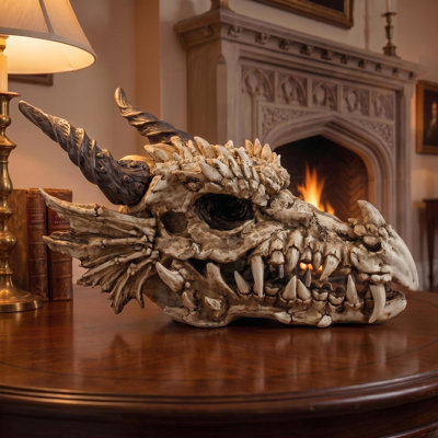 Statue crâne de dragon Stokers