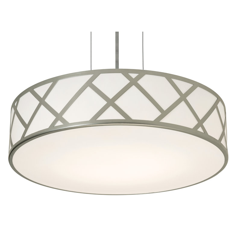 4 - Light Unique / Statement Geometric Chandelier
