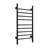 Wall Mounted Bathroom Heated Towel Rack With Timer And Smart Temperature Control 9 Bars Towel Warmer Stainless Steel Electric Heated Towel Drying Rack With Overheat Protection-114985969