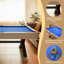 Table de billard de 84 po, table de billard de 7 pi avec base en X, 2 bâtons de queue, boules de billard, porte-queues et brosse de nettoyage-121309580