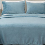 Ultra Soft Micro Plush Velvet Solid Sheet Sets