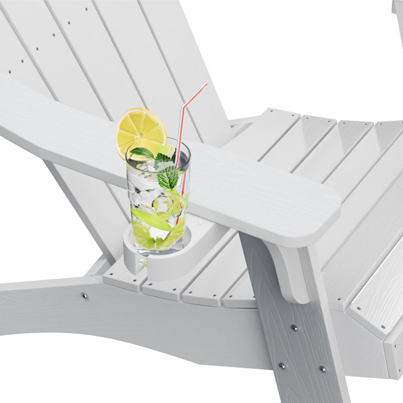 Chaise Adirondack Jadam, Blanc