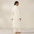 Unisex Organic Waffle Robe Fog-10554943-124606083