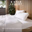 Luxurious Hotel Snuggledown Side Sleeper Firm Support Cotton Cover 1 Pillow