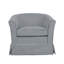 Chaise pivotante avec housse amovible