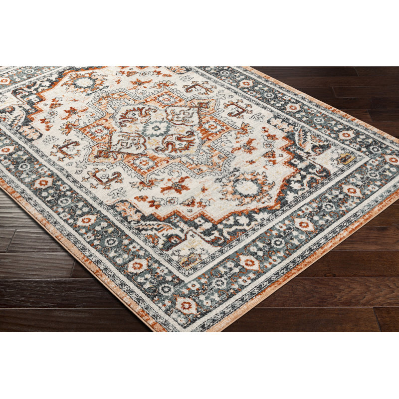 Aldusa Oriental Indoor Rug, Rectangle 5'3" x 7'