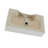 21'' L x 12'' W Ceramic Wall Mount Bathroom Sink, White Rectangular Bathroom Sink with Overflow