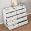 Commode 8 tiroirs pour chambre à coucher-1825802147