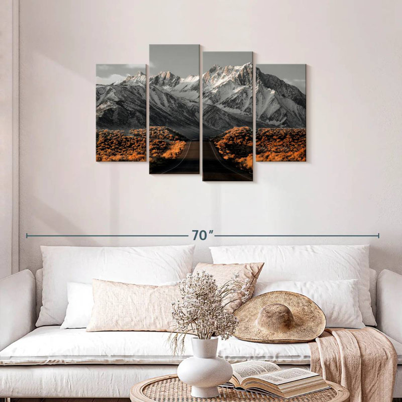 The Road Through Orange, 27" H x 43" W