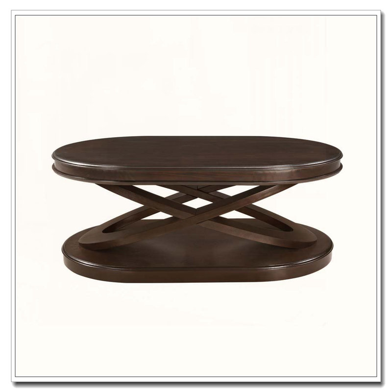 Table basse rétro, Noyer
