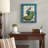 Peacock With Border by Tre Sorelle Studios - Wrapped Canvas Print-24771544