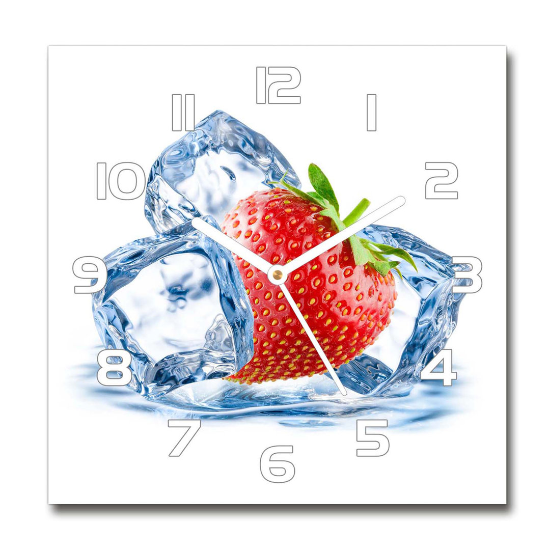 Analoge Wanduhr Strawberry with Ice 60 cm Geräuschlos