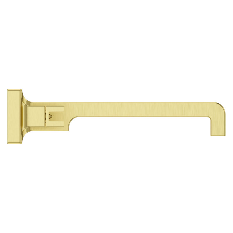 Verve 2-Handle 8 in. Widespread Wall Mount Bathroom Faucet without Handles with Ribbon Spout (Valve Not Included)