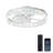 16 Inch Low Profile Ceiling Fan with Light, Ultra-Quiet, App & Remote Control, Dimmable 3 CCT LED, Flush Mount for Bedroom，in White-414857816-414857822