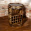 Andren Solid Wood Wine Bottle Rack Brown