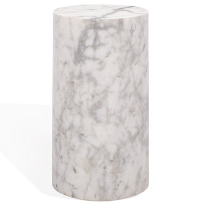 11" Genuine Marble End Table