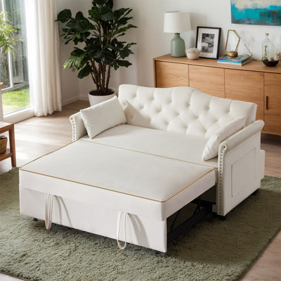 Velvet Sleeper Sofa Bed