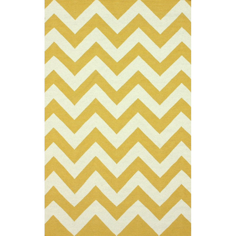 Panama Wool Chevron Indoor Rug, 5' x 8'