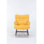 Chaise berçante rembourrée avec dossier haut Teddy