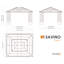 Pavillon de jardin Sojag Savino - noir-90566780