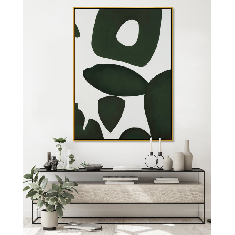 Natural Camouflage 2 Print, Brown Framed, 40" H x 29" W