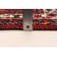 Tapis rouge rétro 6 pi 8 po x 9 pi 4 po Evey