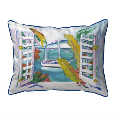 Bay View Outdoor Rectangular Pillow Cover & Insert