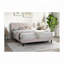 Lit tapissier en velours