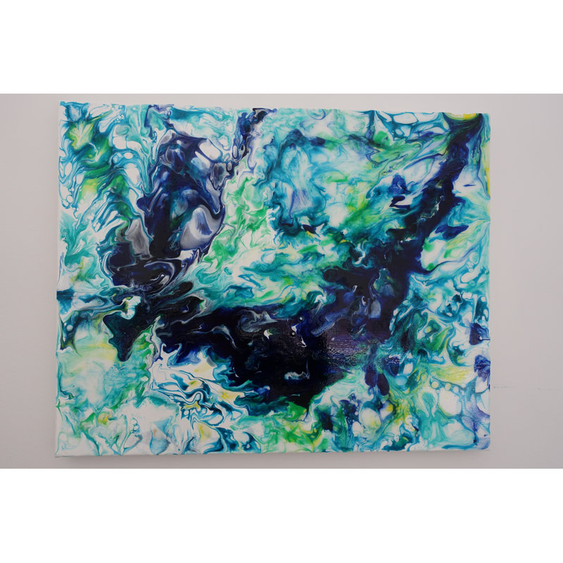 'English Gardens' - Wrapped Canvas Painting