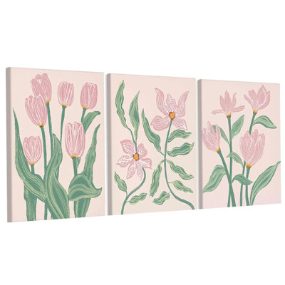 3 Piece Wrapped Canvas Print