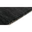 Handwoven Wool Gabbeh Uni Black Rug-1502171676