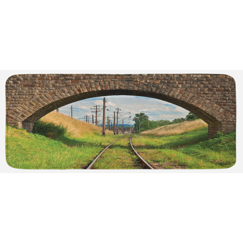 Tapis de cuisine paysage