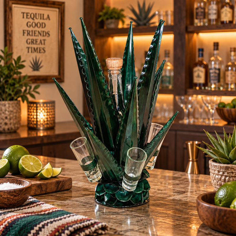 Porte-bouteille Agave Reserve, Teal