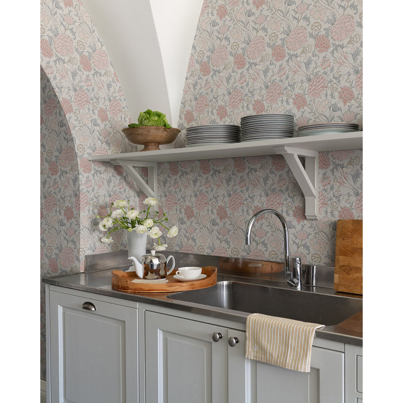 Floral Roll, Pink