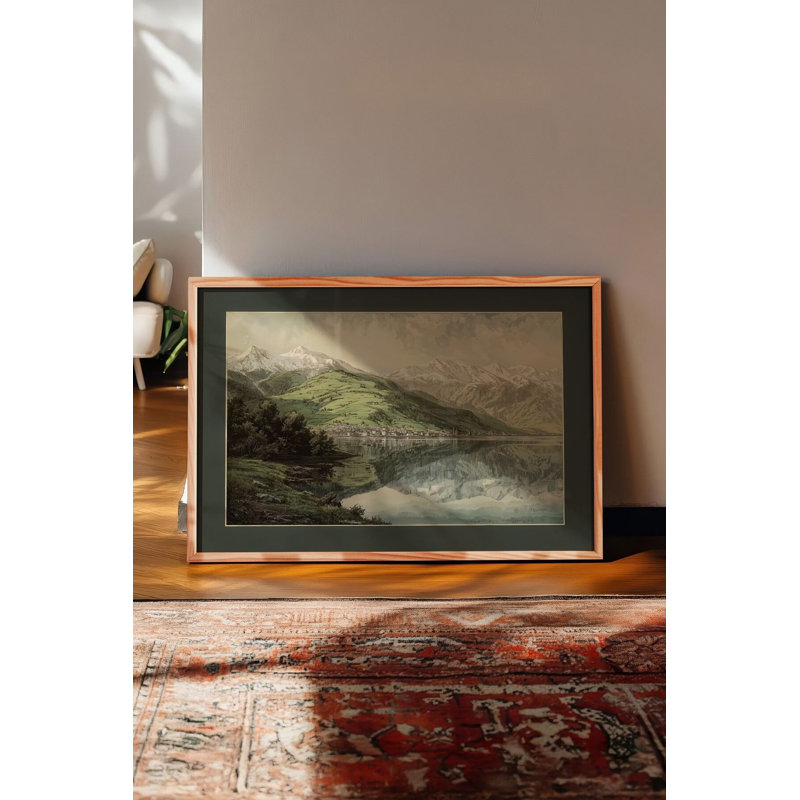 Peinture décorative encadrée