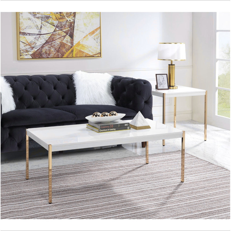 Table basse rectangulaire