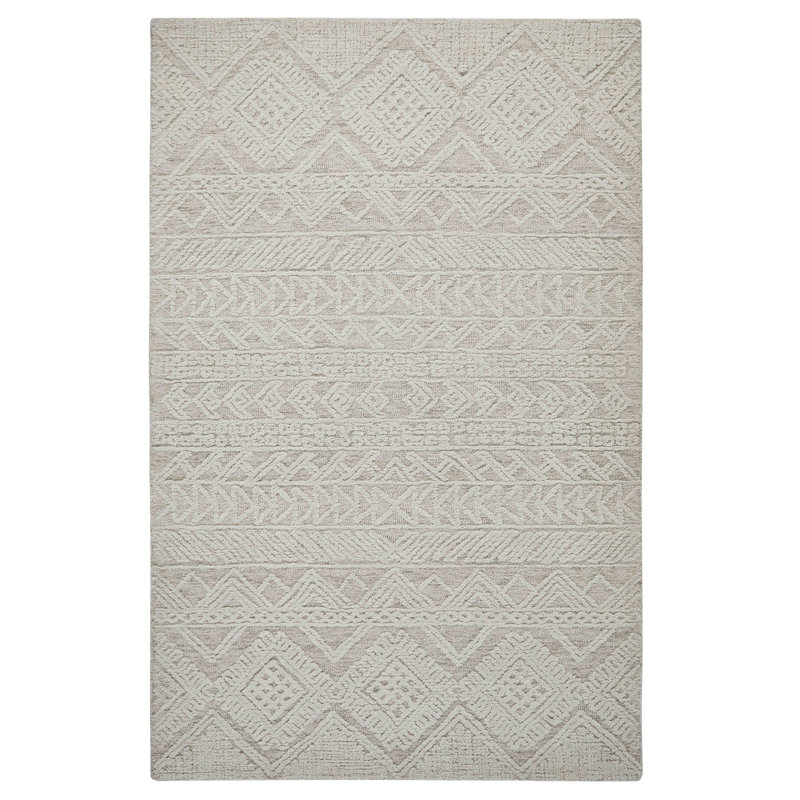 Savorey Geometric Handtufted Area Rug, Rectangle 200 x 285cm