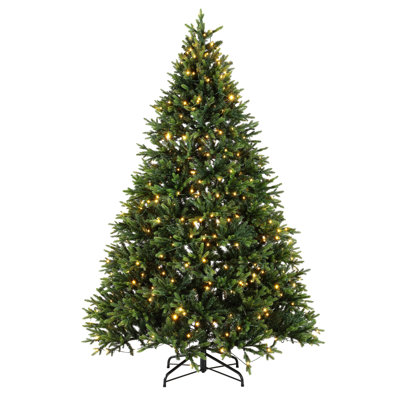 Arbre de Noël artificiel 7,5 pi pré-éclairé
