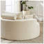 Méridienne simple en chenille l 55 po x P 55 po x H 32,5 po Welike