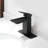Single-Hole Bathroom Faucet with Drain Assembly, Single-handle Bathroom Sink Faucet