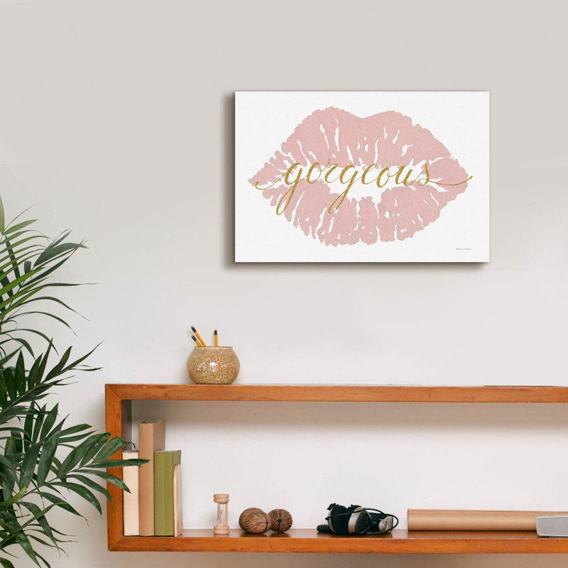 «Wake Up And Make Up V» par Marco Fabiano, art mural sur toile, H 12 po x l 18 po x P 0,75 po