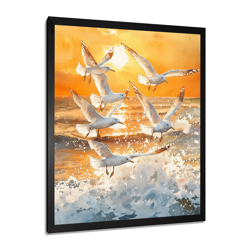 Aydenne - Animals Canvas Prints, Noir, H 20 po x l 12 po, Reproduction encadrée d'une seule photo