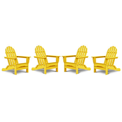 Leighton Foldable Outdoor Adirondack Set